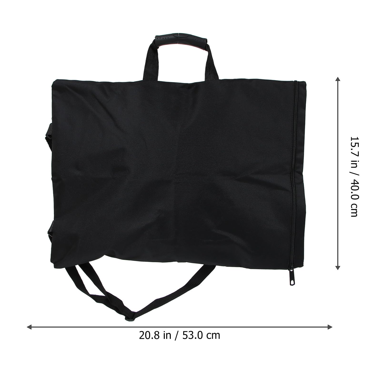Borsa da Disegno in Tela Manico Tote e Cerniera Leggera per Trasporto e Conservazione Tavole da Disegno Formato 8k
