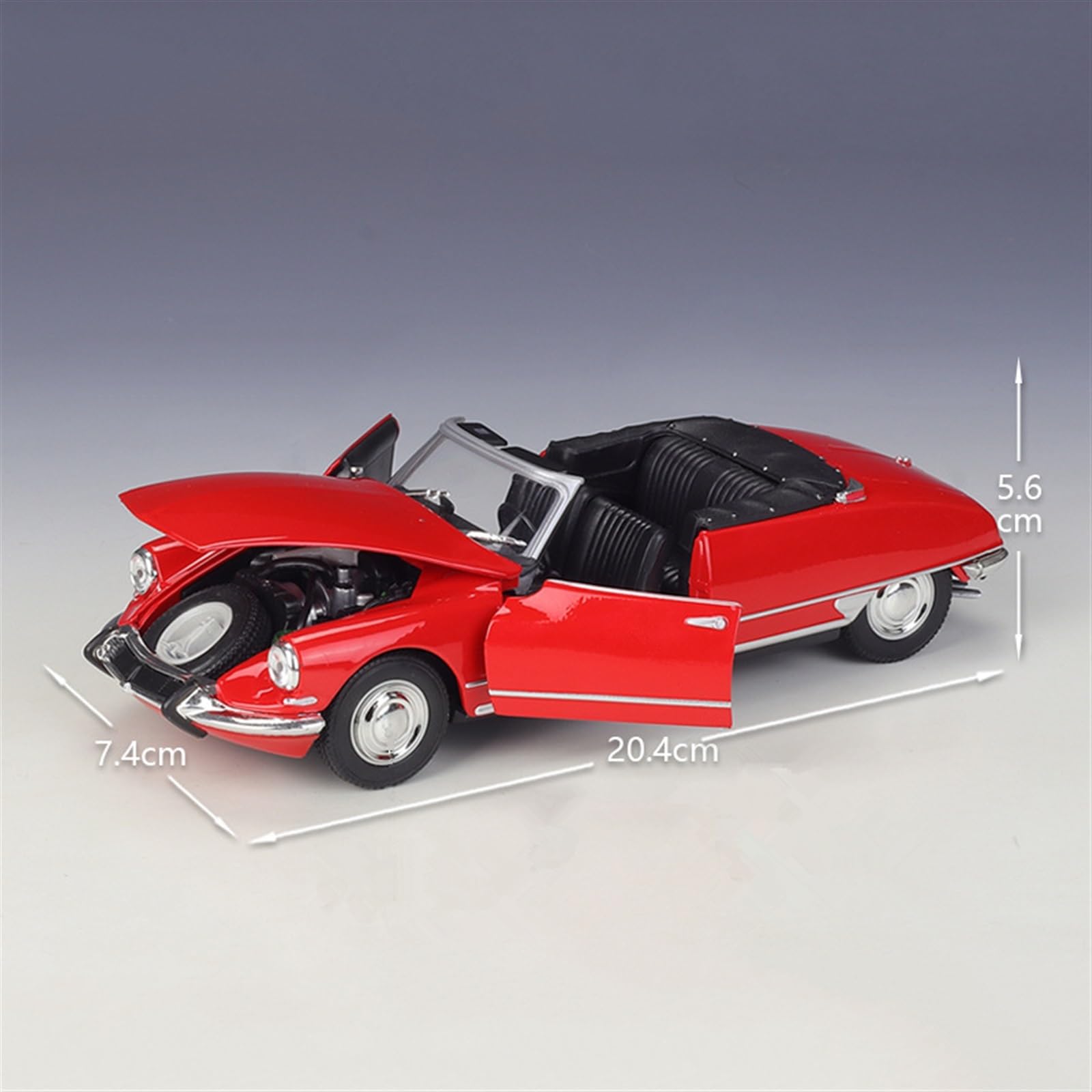 Amazon.co.jp: スケールモデル車両 1:24 シトロエン DS 19 クラシック