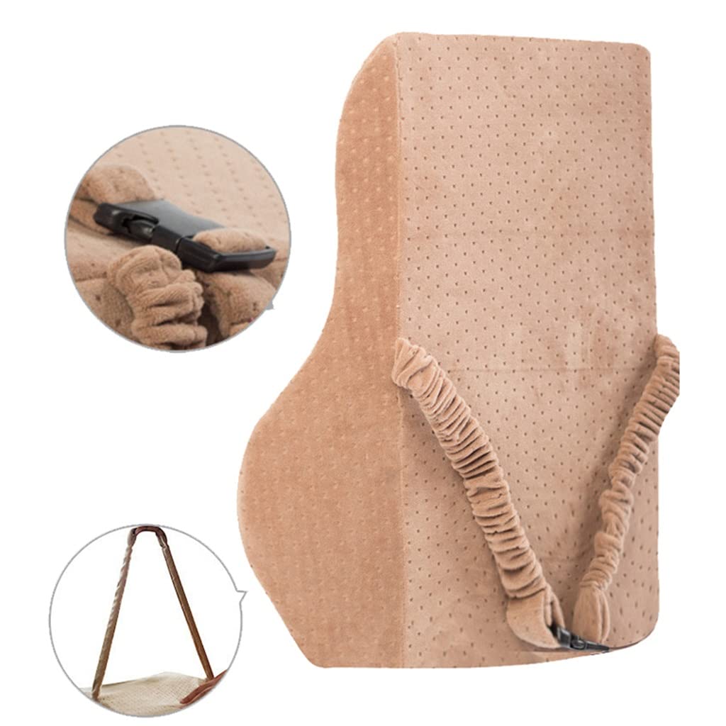 Supporto lombare per auto per auto Supporto per la vita Cuscino per poggiatesta Fornitura di memory foam per sedia da ufficio per auto Supporto per sedile per auto(Blue)