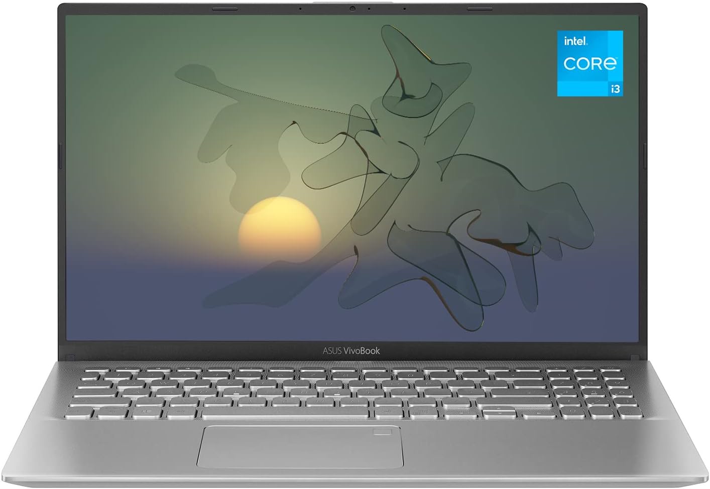 ASUS VivoBook Ultrabook Laptop, 15.6″ FHD Display, Intel Core i3-1005G1 Processor, Backlit Keyboard, Fingerprint Reader, Webcam, HDMI, Bluetooth, WiFi, Win 11 (20GB RAM | 2TB SSD)