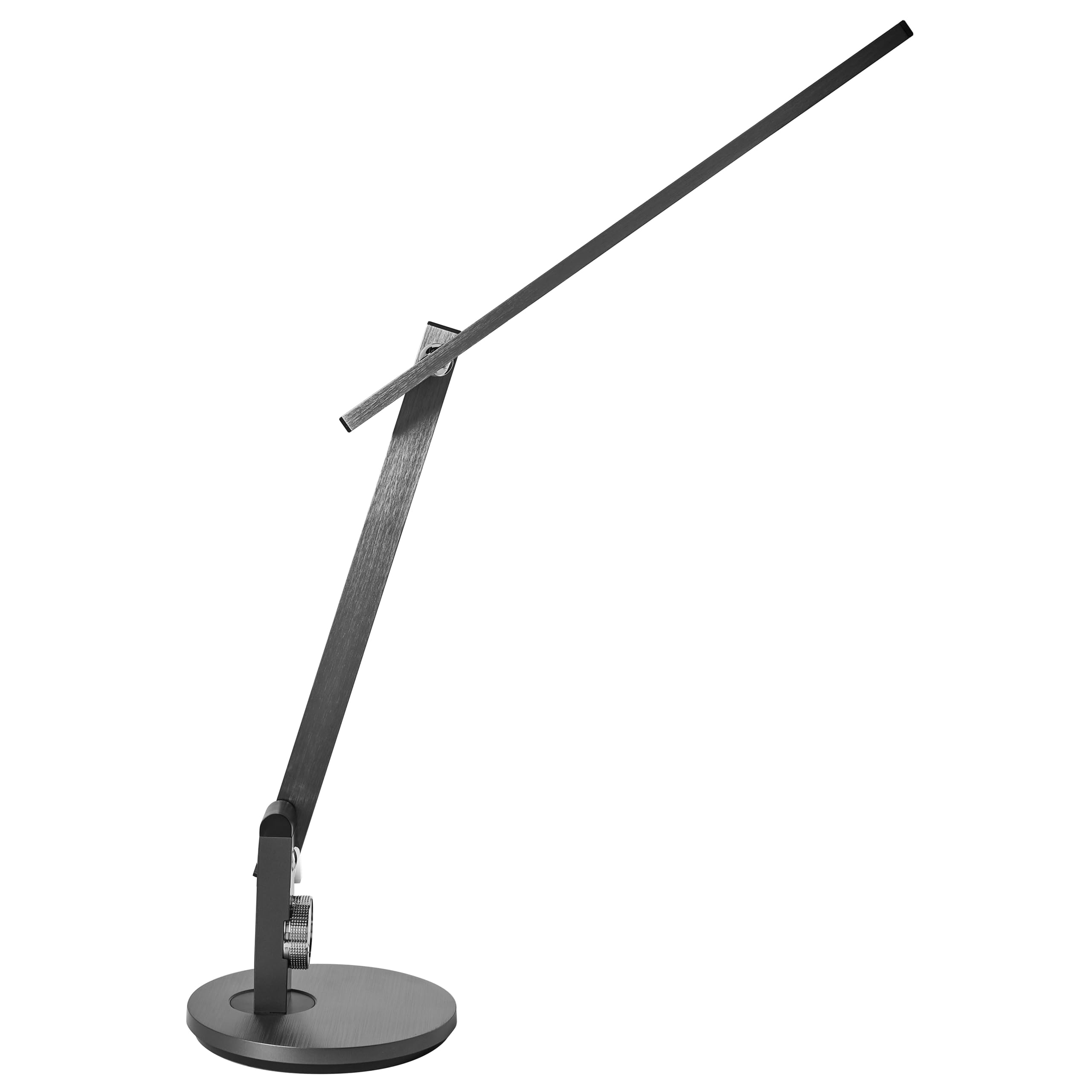 Beliani Schreibtischlampe LED grau verstellbar dimmbar modern für Homeoffice Cetus