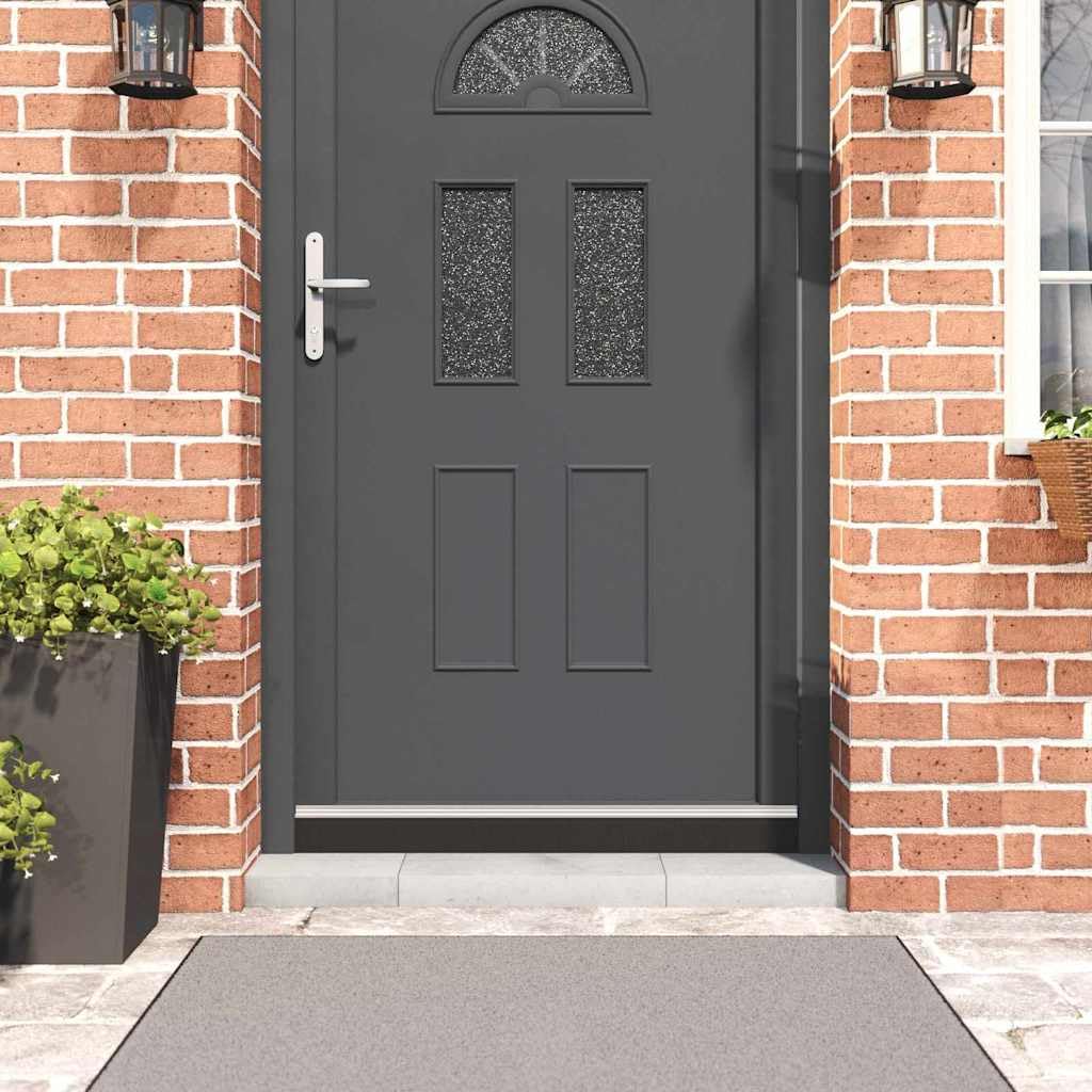 Sellador autoadhesivo para cepillo de puerta, 12 unidades, 100 cm, de aleación de aluminio, cerdas de PVC y nailon, para puertas interiores, eficiencia energética, aislamiento acústico y