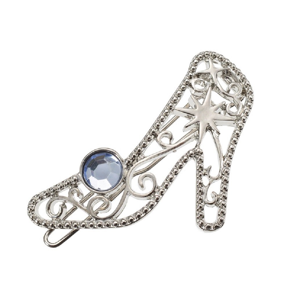 Disney Princess Small Hair Clip Hair Pin Hair Decoration Costume Accesory Japan Import (Cinderella Glass Slipper)