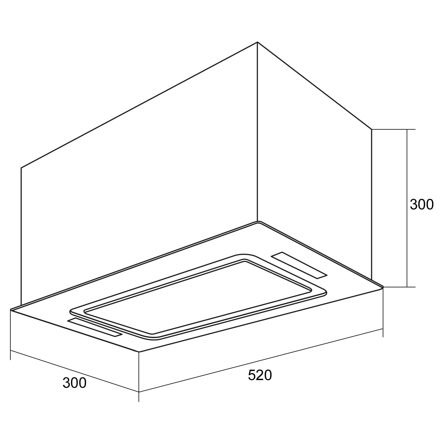 Klarstein HEKTOR SL - Okap wyciągowy, Okap podszafkowy, ścienny, Szerokość 52 cm, Tryb recyrkulacji, Wydajność do 467 m³/h, Filtr aluminiowy, Możliwość przezbrojenia na recyrkulację, czarny