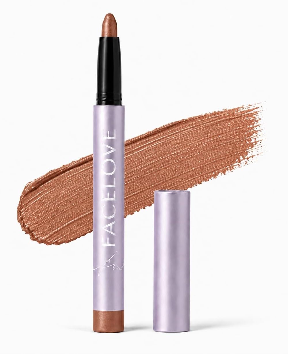 FACELOVE Eyeshadow Stick, Smudge Proof Cream Eye Shadow, Bronzed Elegance