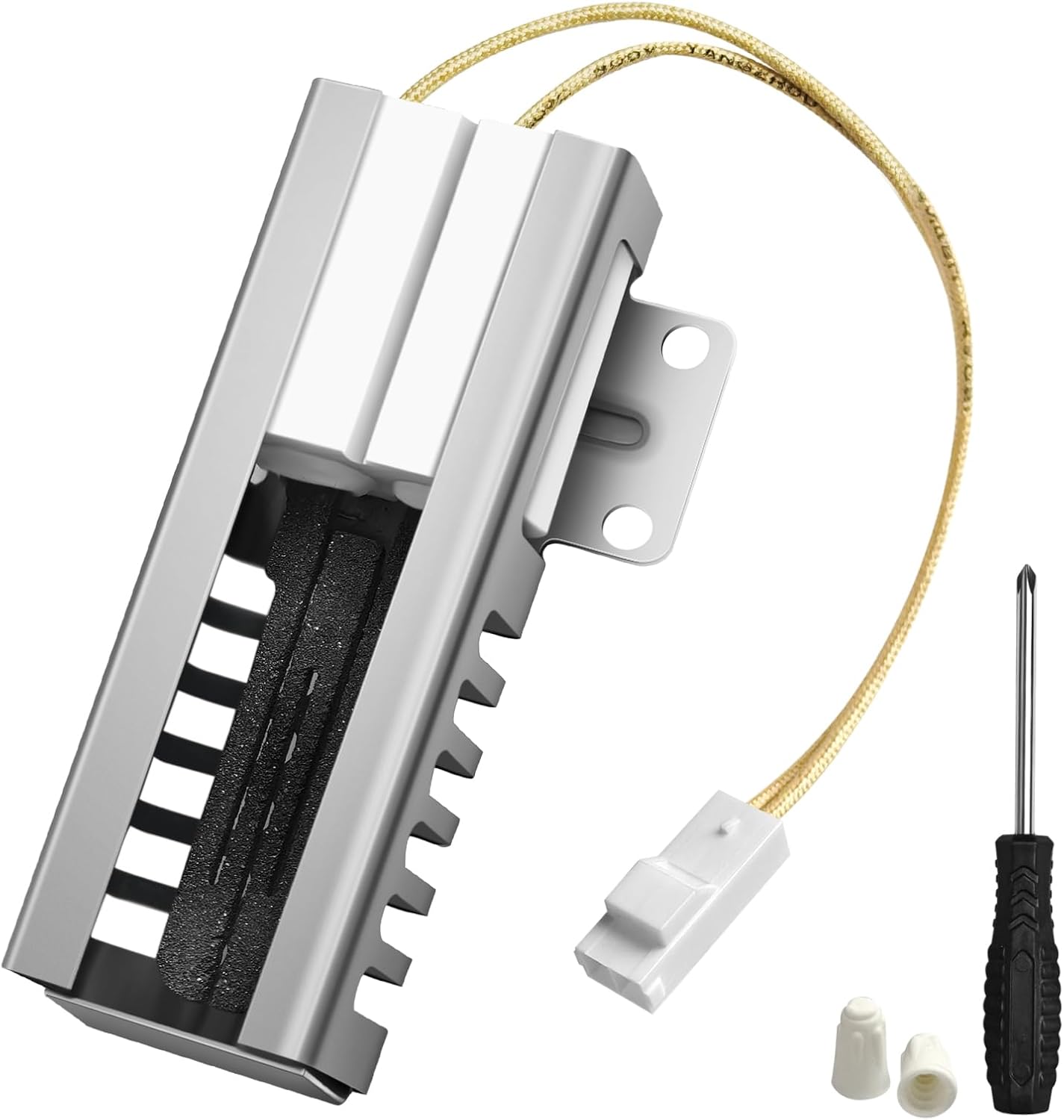 W11208965 Gas Range Oven Igniter for Whirlpool Amana Gas Stove Replace W11590294 W11613927 W11506321 4977065 AP7193166 EAP16744629 with Screwdriver