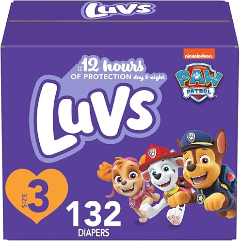Luvs Pañales Talla 3 132 Contar