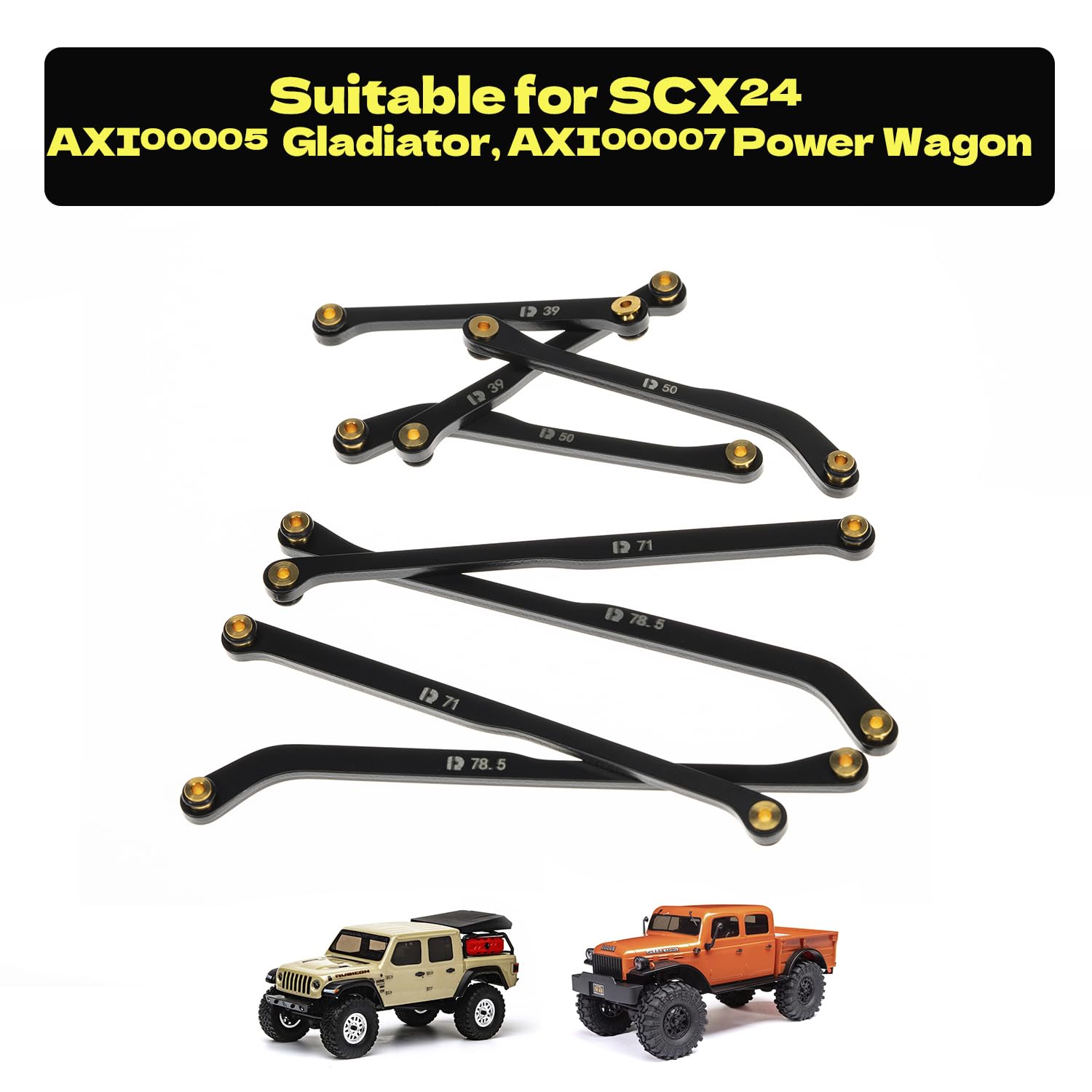 Amazon | RampCrab ハイクリアランス 4 リンクセット SCX24