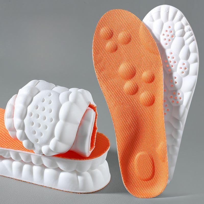 1 par de plantillas para zapatos deportivos con amortiguación y soporte de arco EU35-36 miniatura 7