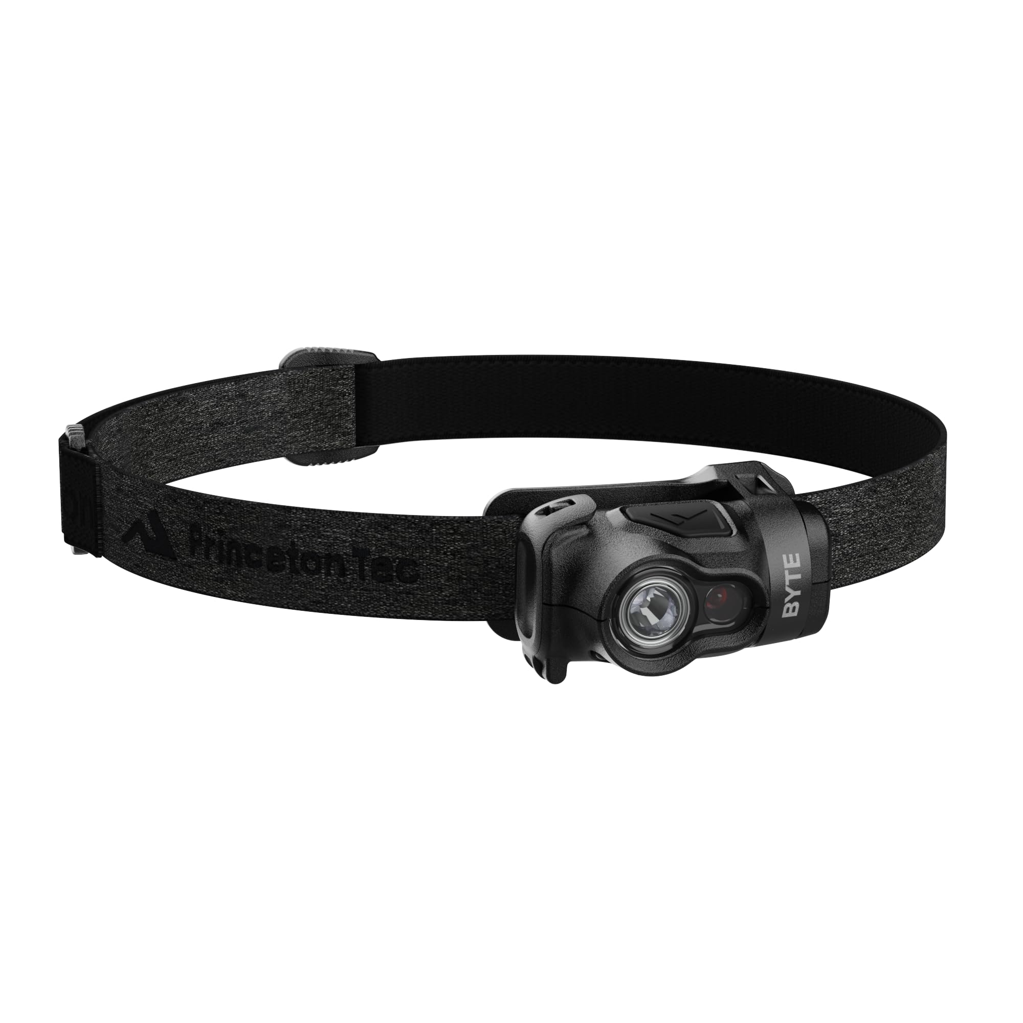 Princeton Tec Byte LED Headlamp Lightweight Compact Durable Hands-Free Lighting with White and Red Beam Options for Hiking, Backpacking, Camping, Running, and Safety Preparedness - Black