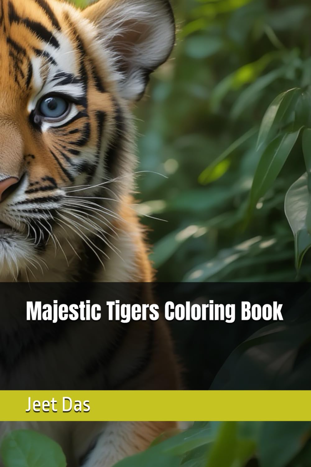 Majestic Tigers Coloring Book
