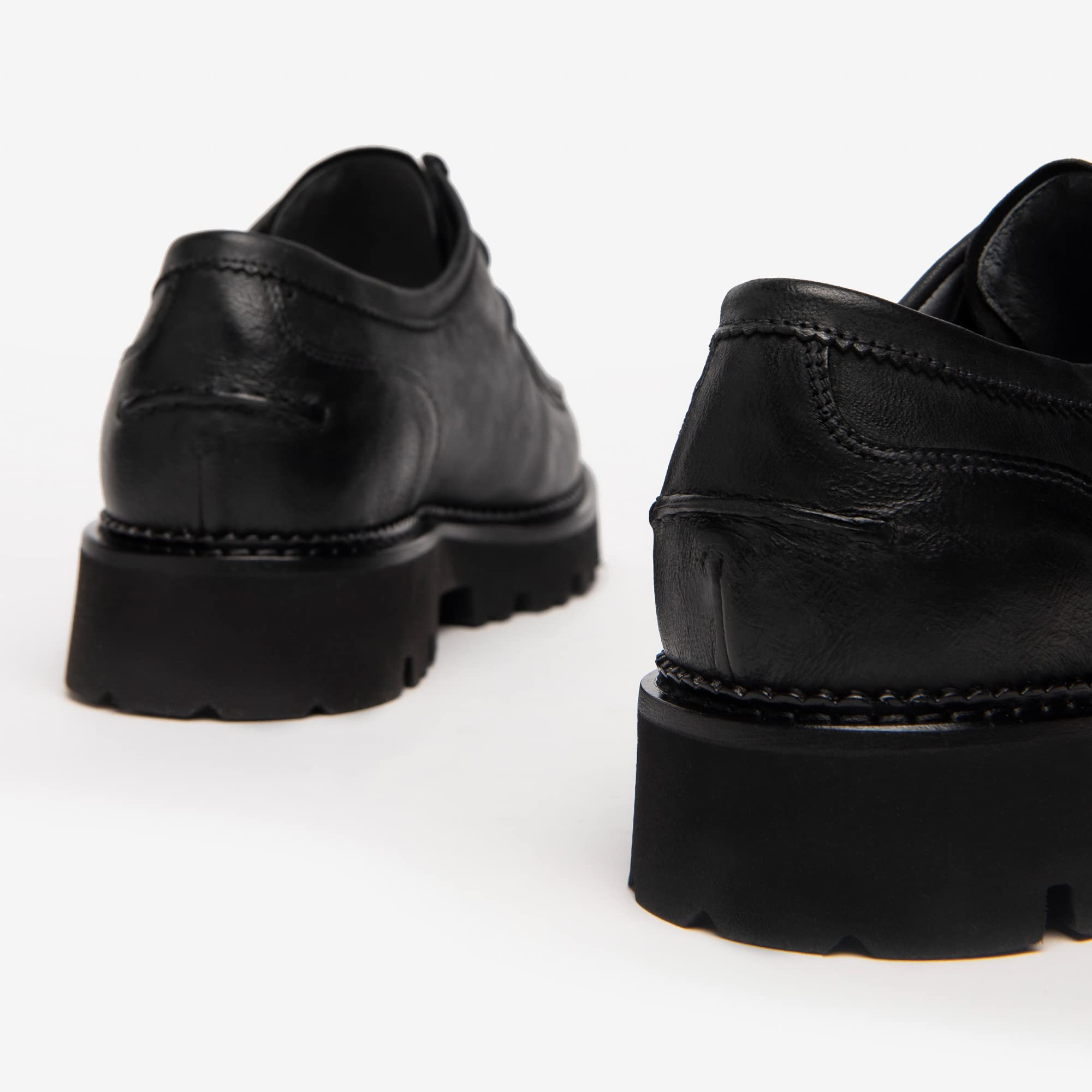 Zapato con Cordones Black Gardens I202651U 100. para Hombre, Color Negro