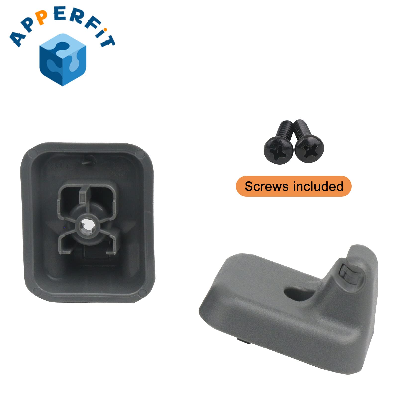 サンポット　部品　ルーバー Amazon.com: Sun Visor Clip Retainer Holder (Steel Gray) w/Screws