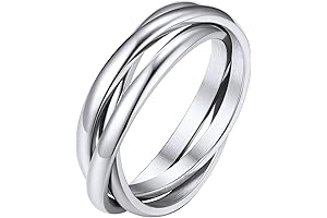 Stainless Steel Outdoor Rotatable Folding Ring for Self Defense