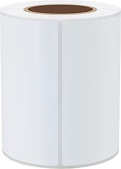 Hybsk 4x6 inch Direct Thermal Labels for Barcodes, Address, Compatible with Rollo Label Printer & Zebra Desktop Printers (4"x6",White)