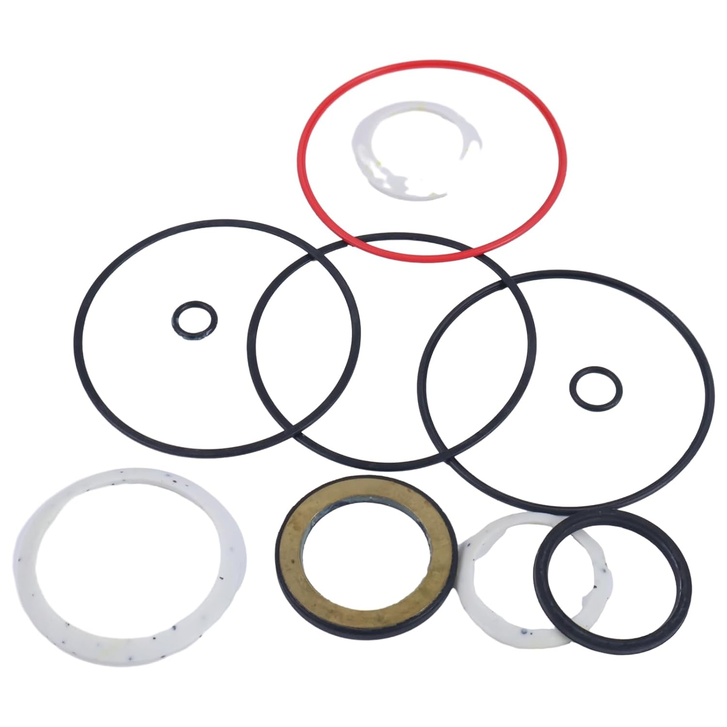 FridayParts Drive Motor Seal Kit 6648973 Compatible for Bobcat Loader 440 443 450 453 Replacement