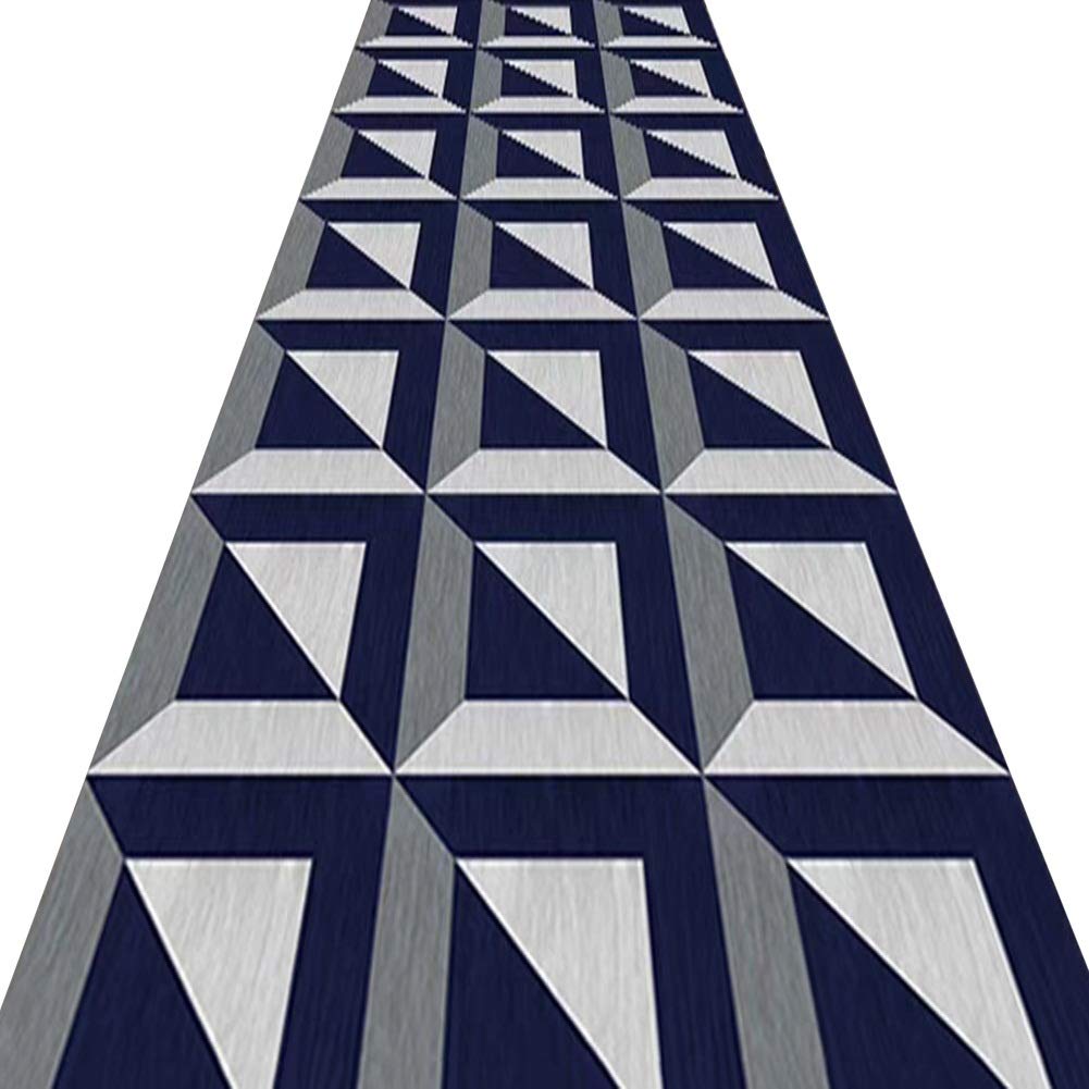 Tapis de passage d'allée géométrique 3D pour entrée accueillante et propre