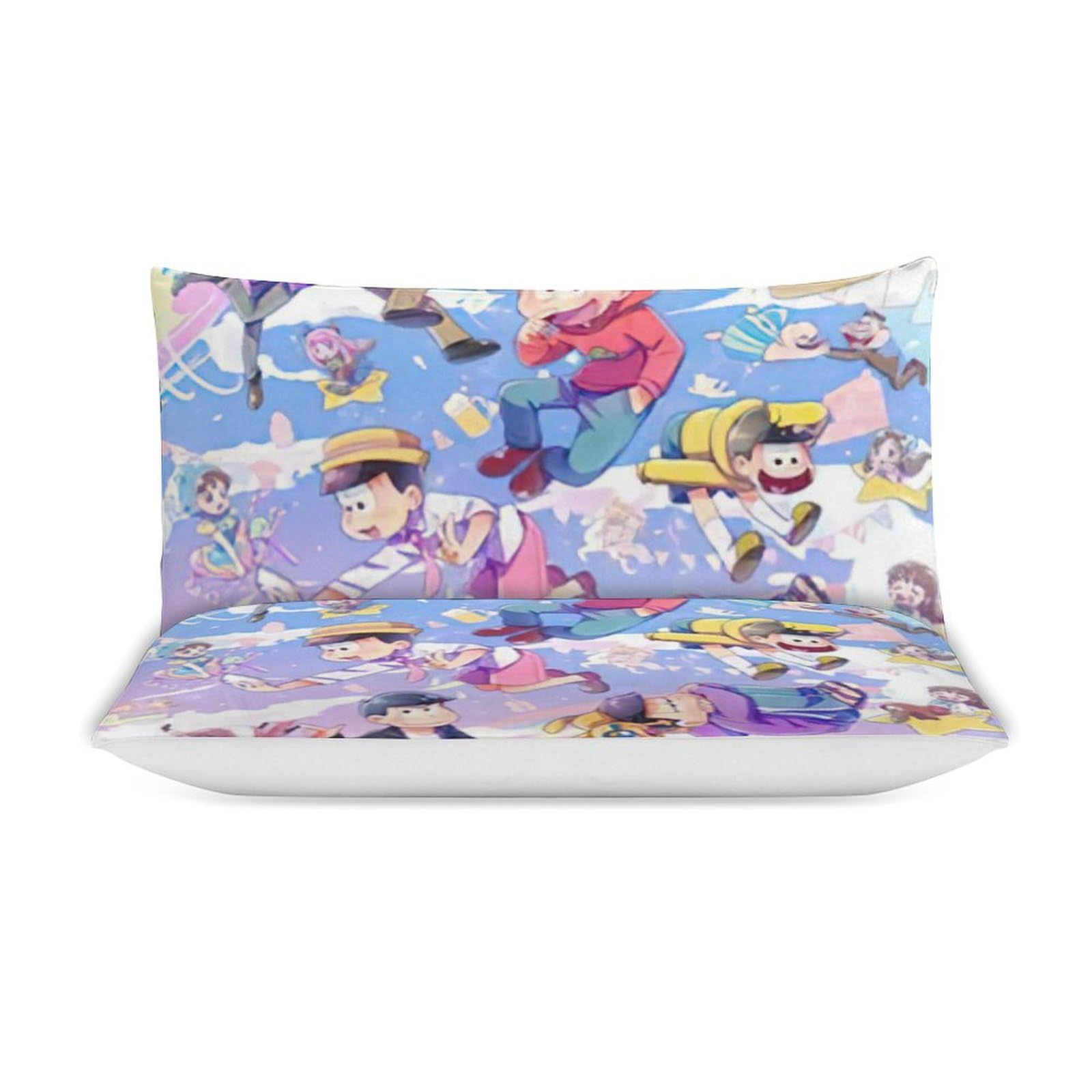 Amazon｜おそ松さん ベッド3点セット 布団カバー シングル 3点セット