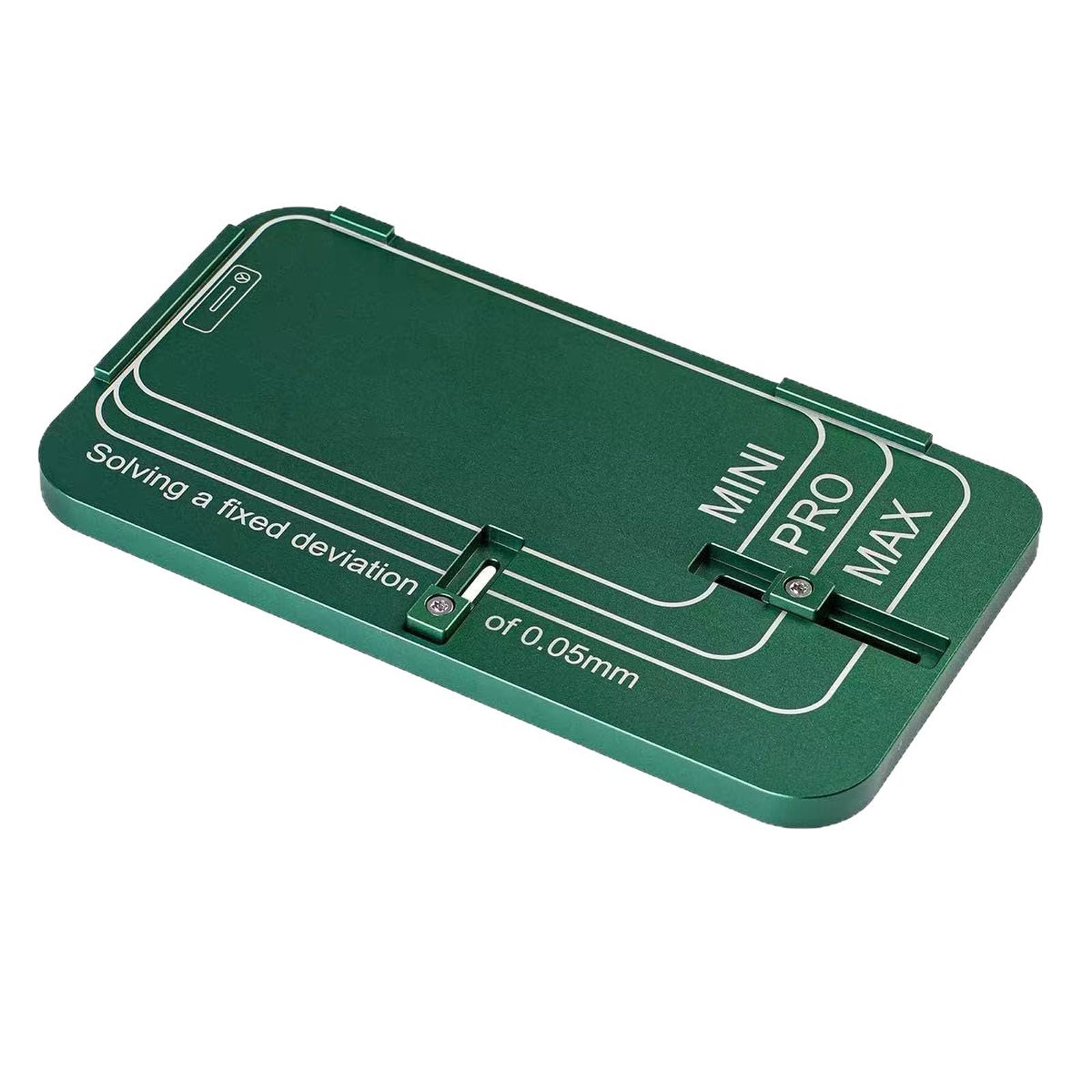 Stampo per allineamento preciso per telefoni da 12 a 17 modelli Non smontabile Design Universale Maschere laminazione con montaggio telaio Strumento riparazione professionale per telefono