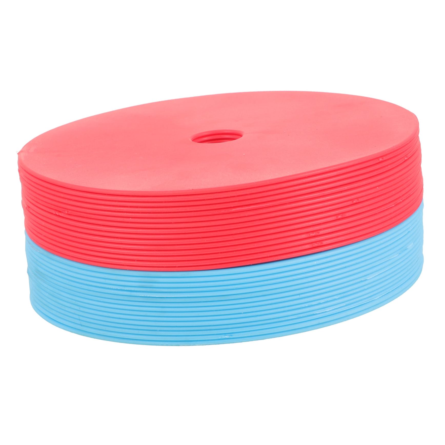 OSOLADY 30Pcs Soccer Training Marker Discs Durable Exercising Sign Plates for Football Practice and Drills High Visibility Football Markers for and Athletes