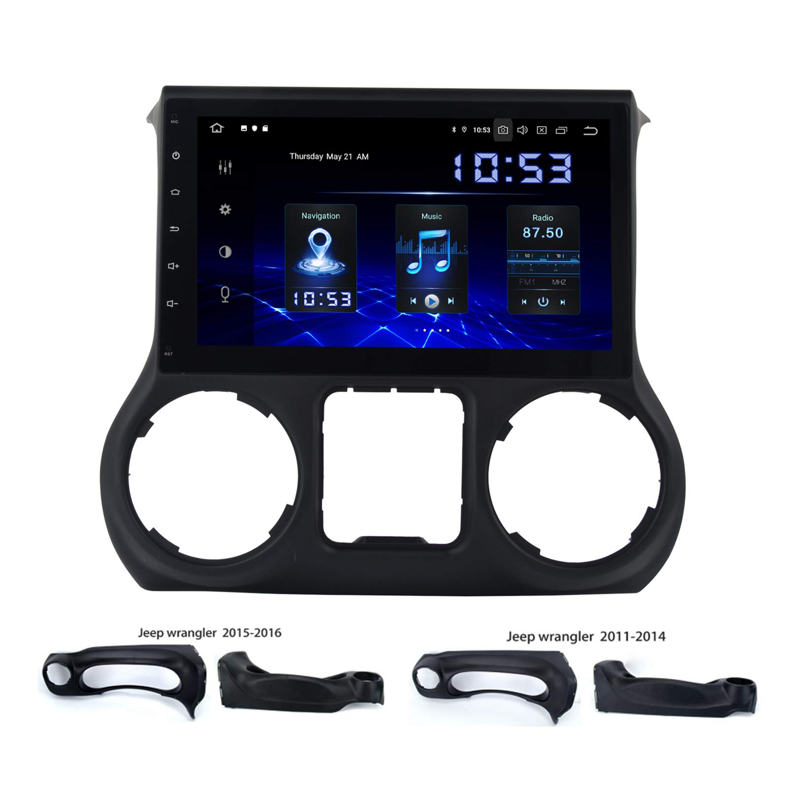 Buy Dasaita Android Car Stereo for Jeep Wrangler Radio 2011 2012 2013