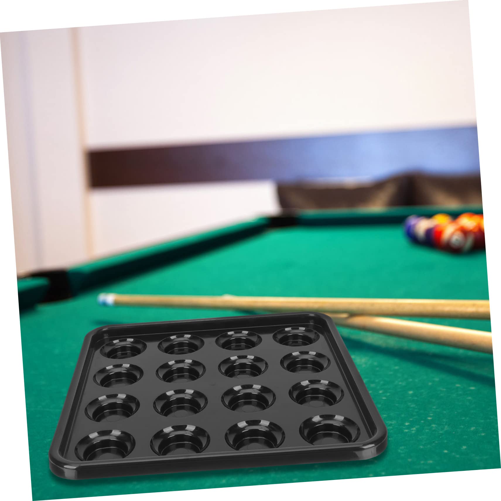 Pool Halls Plateau de Billard Plateau de Billard Plateau de Piscine 25*25cm Anti-Chute Support