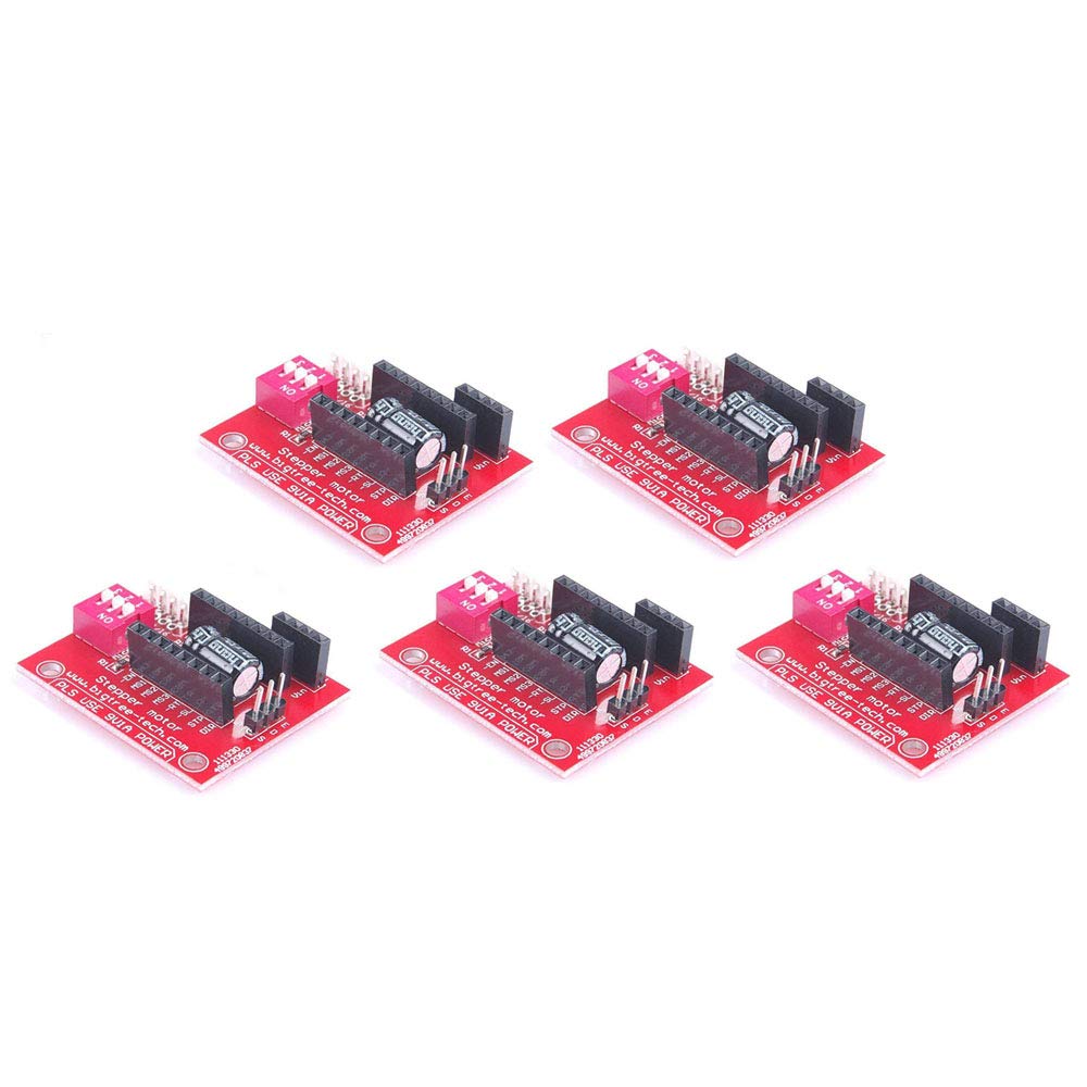 DollaTek 5 szt. drukarka 3D sterownik silnika krokowego sterownik rozszerzenie tarcza p?yta dla A4988 DRV8825