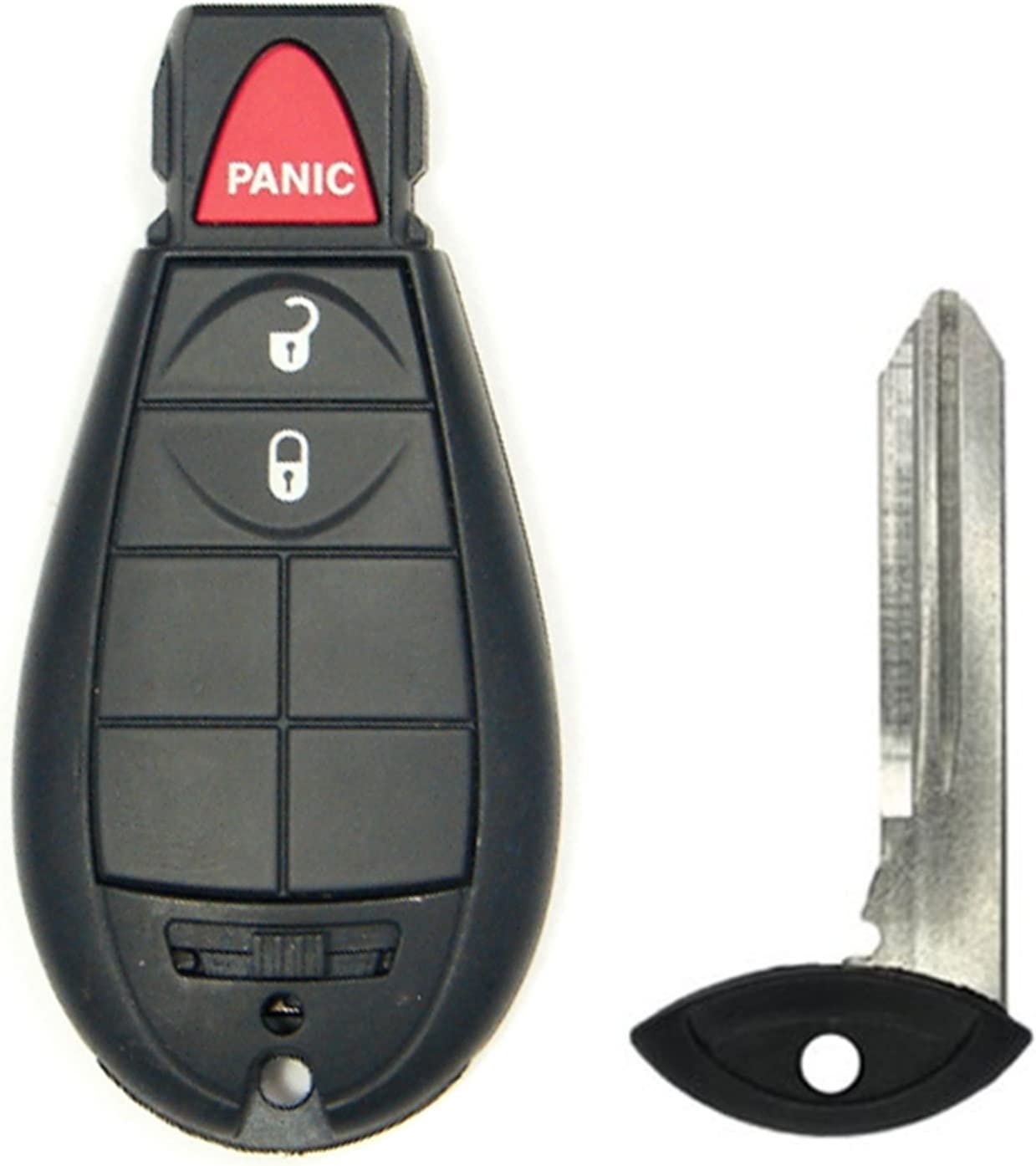 Télécommande Plip 6 Boutons Pour Dodge Caravan - Neuve Boîtier Pro-Plip