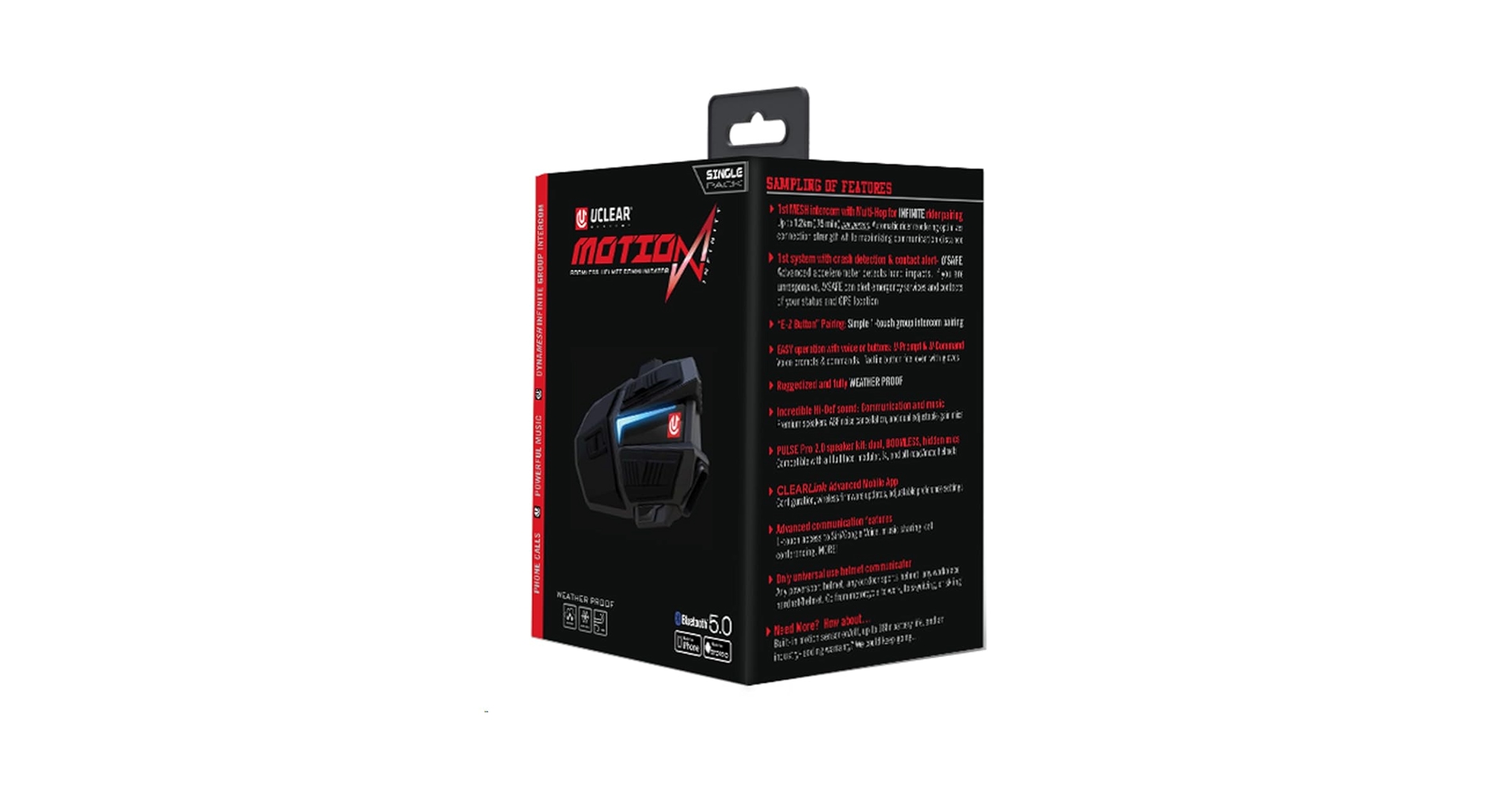 Amazon.com: UClear Digital Motion Infinity Helmet Communication