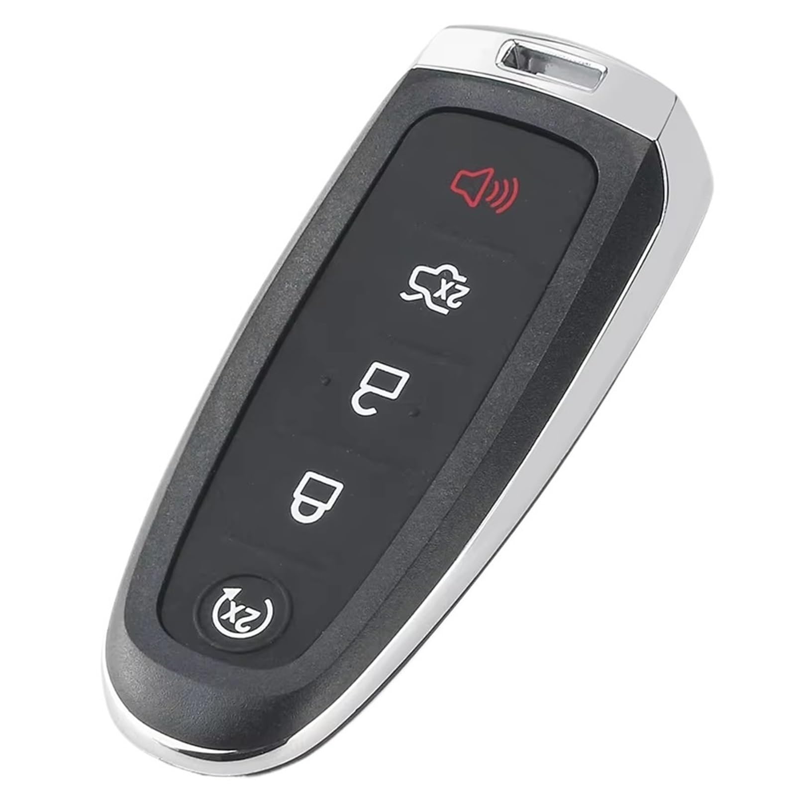 Kompatibel Mit Ford Für Flex 2013 2014 2015 2016 Für Focus 2012 5 Tasten Für Smart-Remote-Autoschlüsseletui Zubehör(FO38)