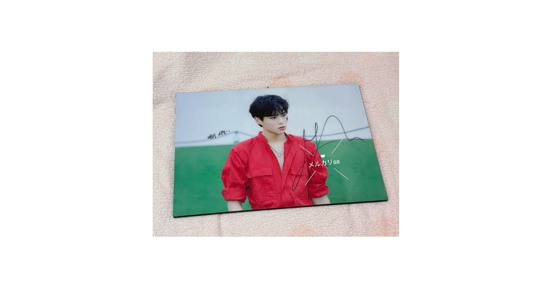 WEi ジュンソ　直筆サイン入り　ポラロイド WEi ジュンソ サイン入りポラロイド - メルカリ