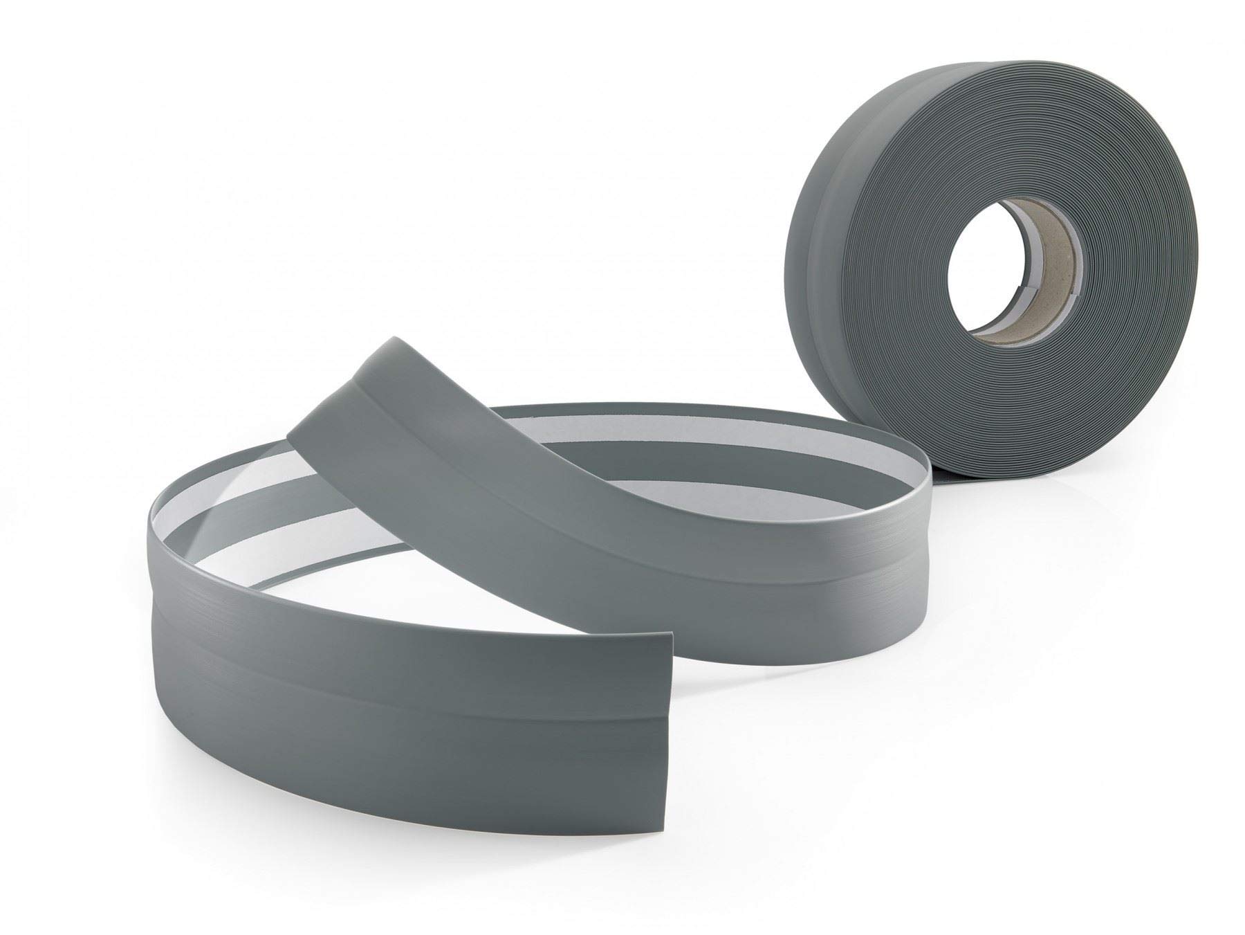 Proper Tools Gray Flexible Coved Pvc Skirting Board Strip Floor Wall Joint - 5M
