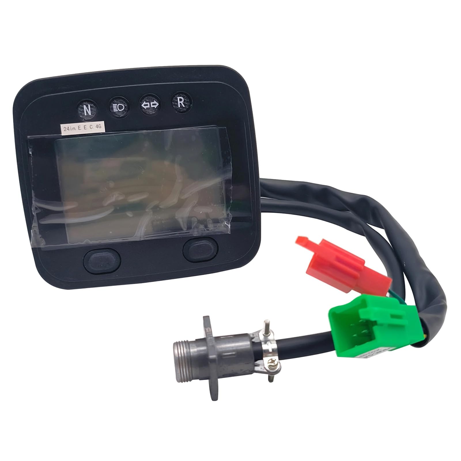 Medidor ATV con arnés de cableado 30101G 25246 para Linhai 260 300 Uso de mantenimiento del tablero, reemplazo del grupo de instrumentos ATV Medidor de bicicleta Conjunto de instrumentos del vehículo