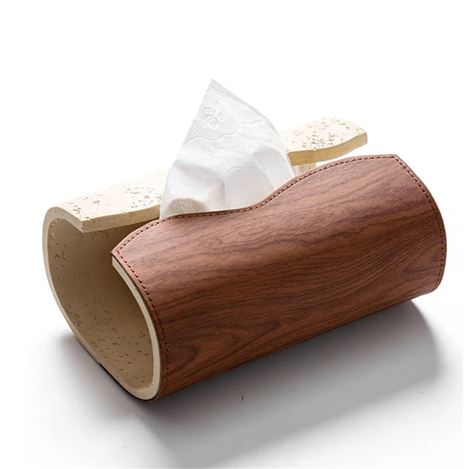 Fazzoletti di Carta Box Scatola for fazzoletti in pietra di caverna