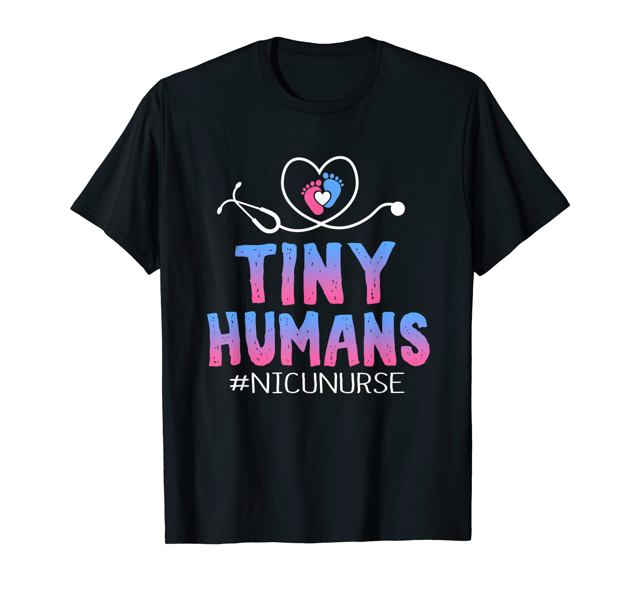 Cute Tiny Humans Neonatal Intensive Care Nicu Nurse T Shirt