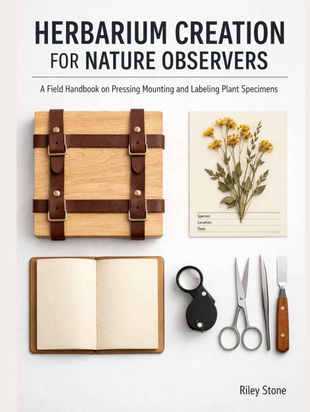 HERBARIUM CREATION FOR NATURE OBSERVERS: A Field Handbook on Pressing Mounting and Labeling Plant Specimens