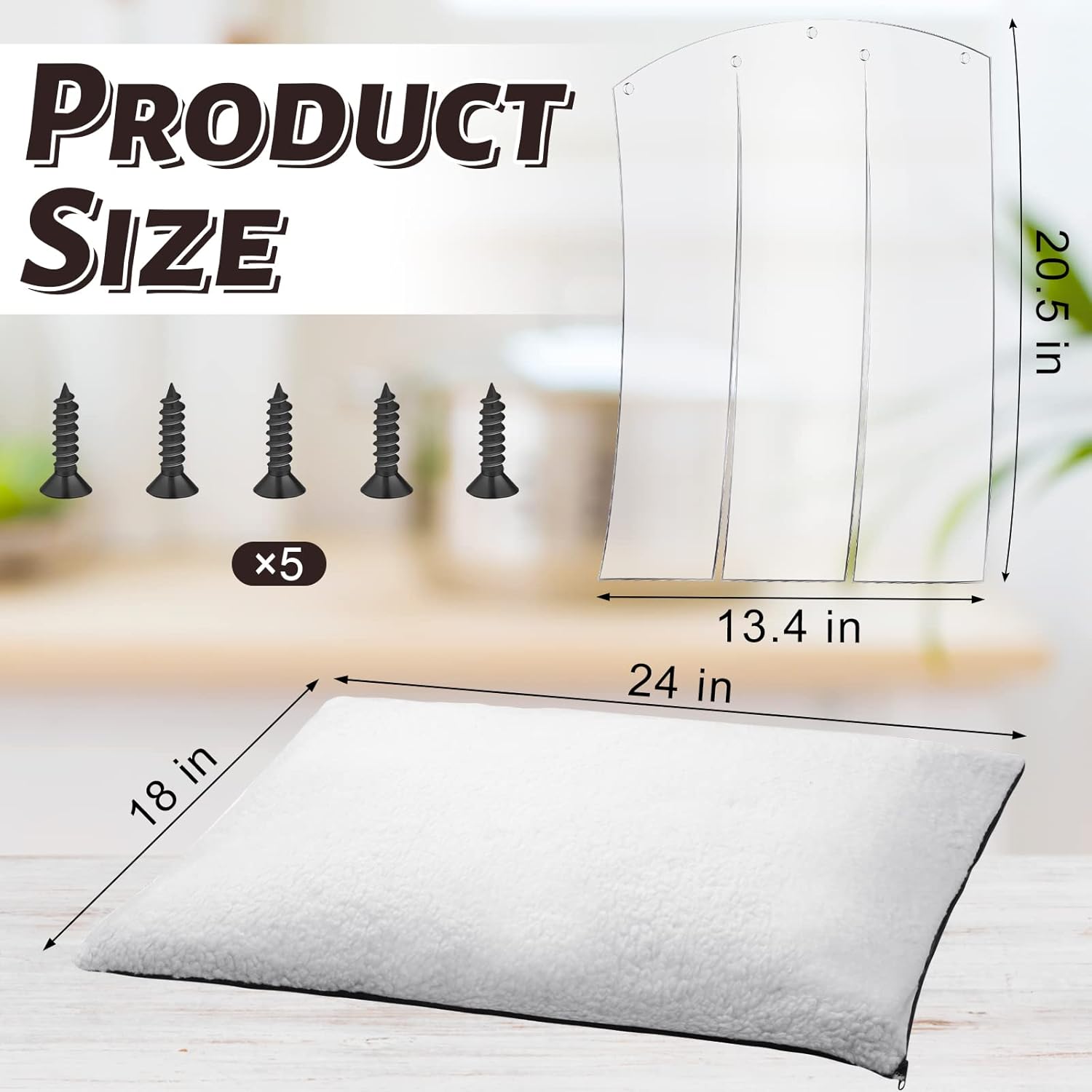 Keep Your Pup Cozy: Review of the Amyhill Dog House Door Flap & Self-Heating Pet Pad