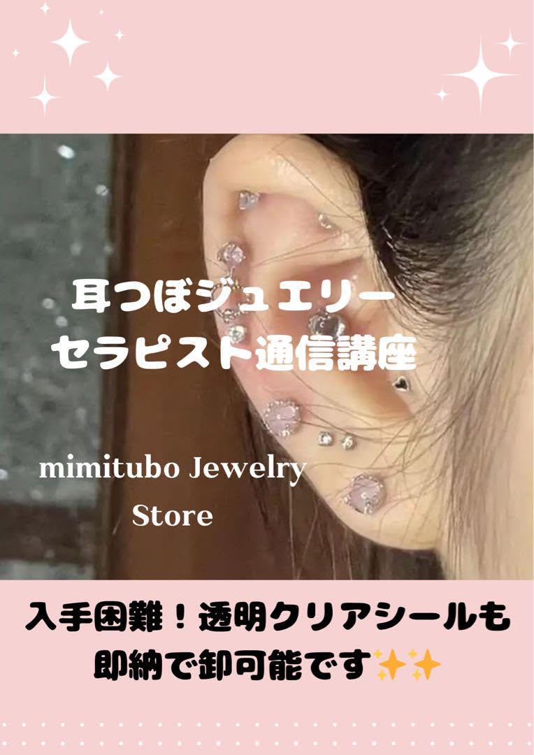 耳つぼジュエリーセラピスト講座　テキスト【アフターサポートあり】 耳つぼジュエリーセラピスト講座 テキスト【アフターサポートあり