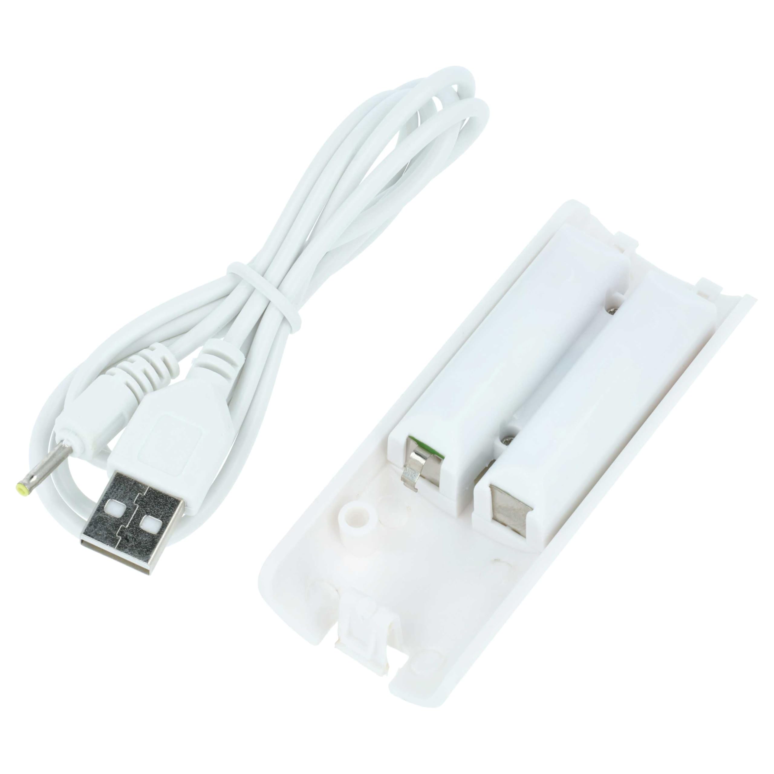 vhbw Batería Compatible con Nintendo Wii Controlador, Remote Plus Gamepad Controller (400mAh, 2,4V, NiMH)