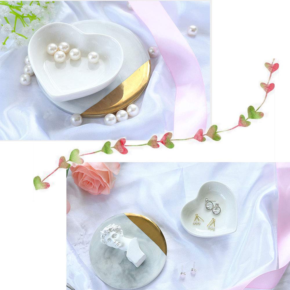 Gepersonaliseerde geboorte bloem trinket schotel/aangepaste aquarel bloem ring schotel/kerstcadeaus/bruidsmeisje bruiloft cadeau/verjaardag sieraden schotel - België