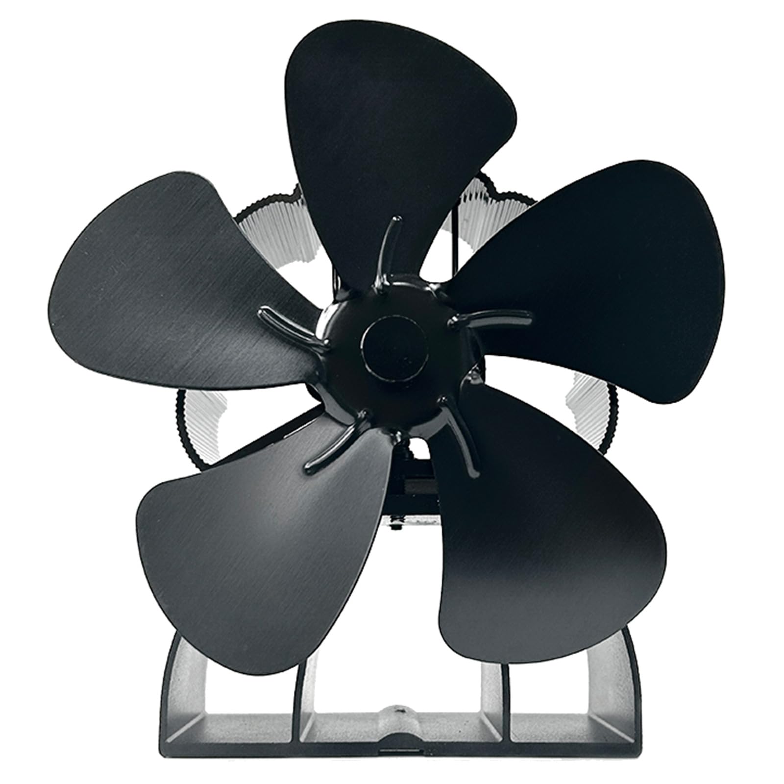Kalttoy Operating 5Blade Fireplaces Fan Efficiency Easy To Use For Optimally Heat Circulation Enhancing Wood Stove Warming Quiet Operations