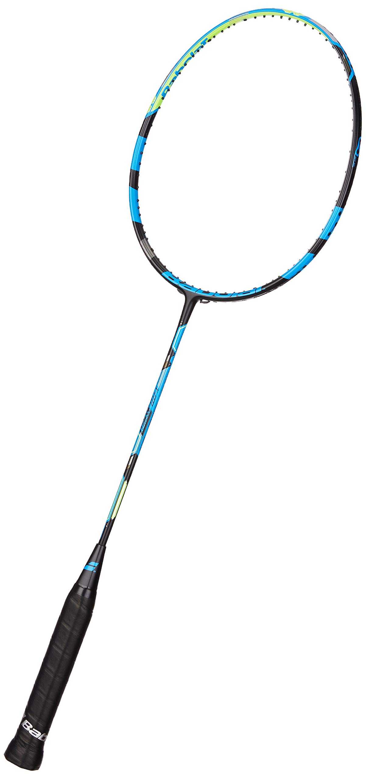 BABOLAT X-Feel Essential HIGH Modular Full Graphite UNSTRUNG Badminton Racket with I-Feel 70 String 10.2M,0.70MM Gauge and PRO Tacky X3 White OVERGRIP Pack of 3-image-48