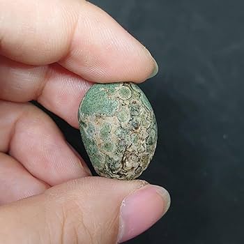 Amazon.co.jp: モンゴルゴビ瑪瑙 原石 眼石 置物 ルース ゴビ石 ゴビ