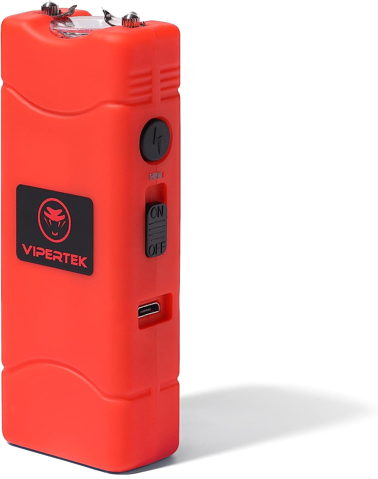 VIPERTEK VTS-881 Micro Stun Gun for Self Defense Rechargeable with LED Flashlight