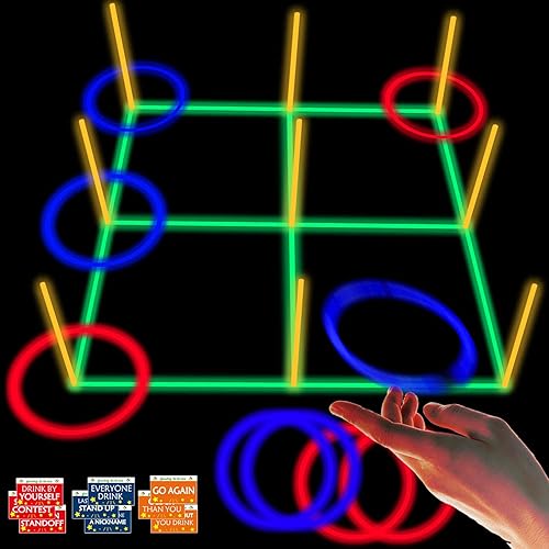 Juego gigante 3 en 1 de 18.2 pulgadas para adultos y familia, juegos de fiesta, campamento o patio trasero para todas las edades, con 27 paquetes de