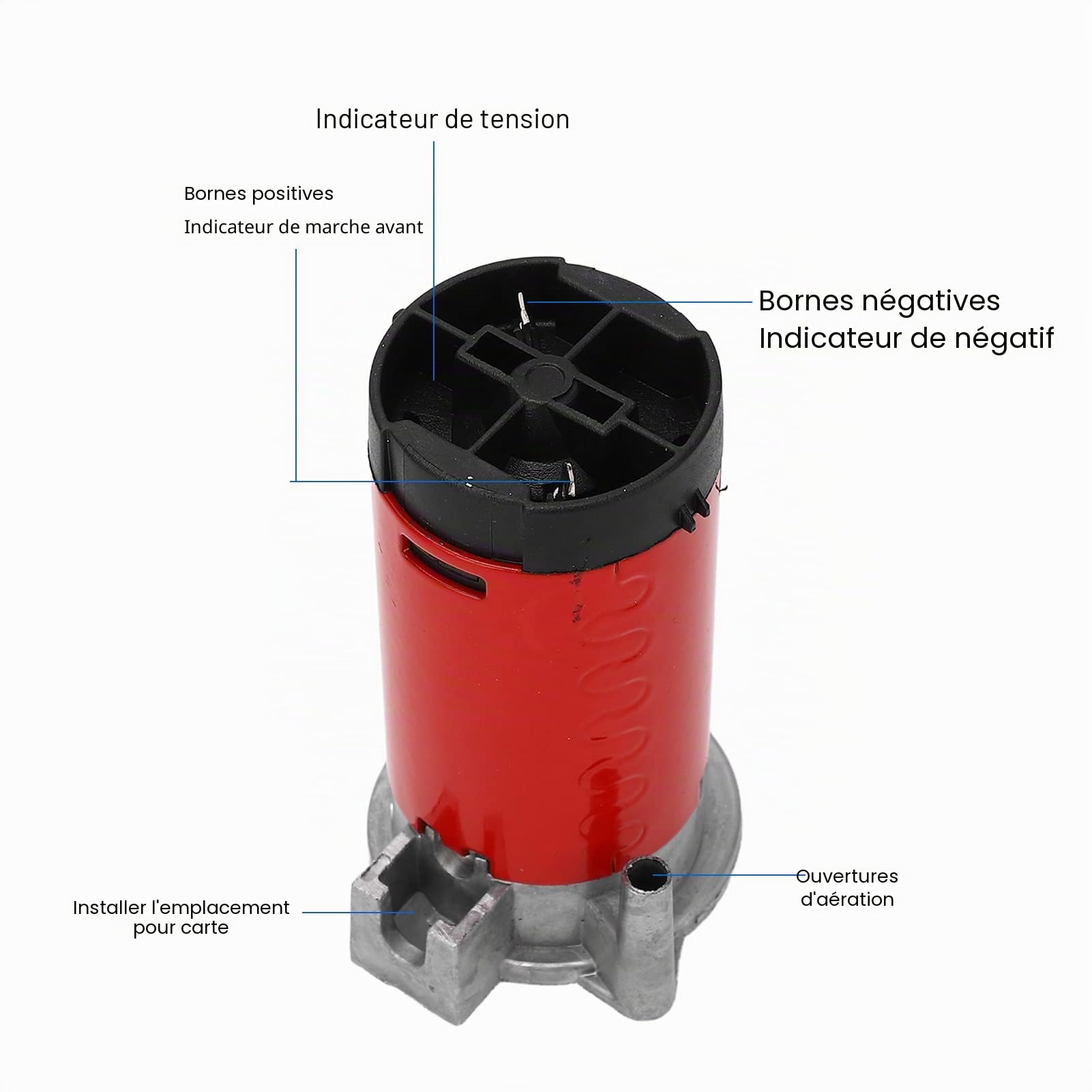 Compresseur de Klaxon à Air 12V pour Voitures, Camions, Bateaux, Motos, Puissant et Fiable,Autres accessoires