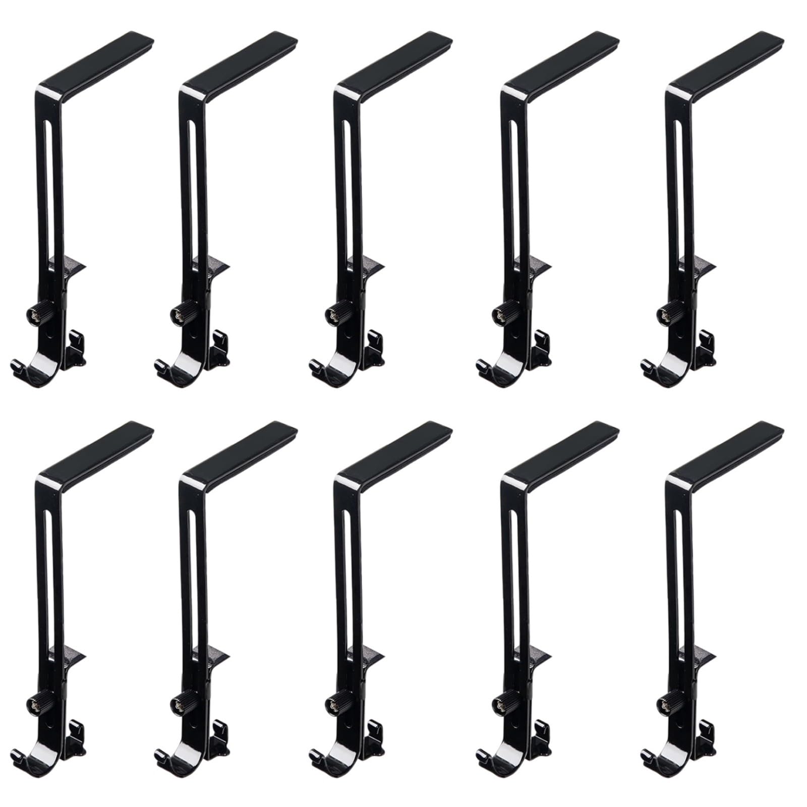 HDOYTXXM Christmas Sock Hooks with Iron Construction Vertical Storage Solution for Small Spaces Corporate Holiday Hangers