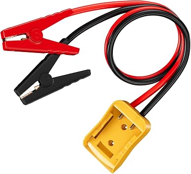 Professiona Automotive Jump Start for 18V 20V Tool Batteries Equipped with Robusted 8AWG Cables Tool Battery Car Starter