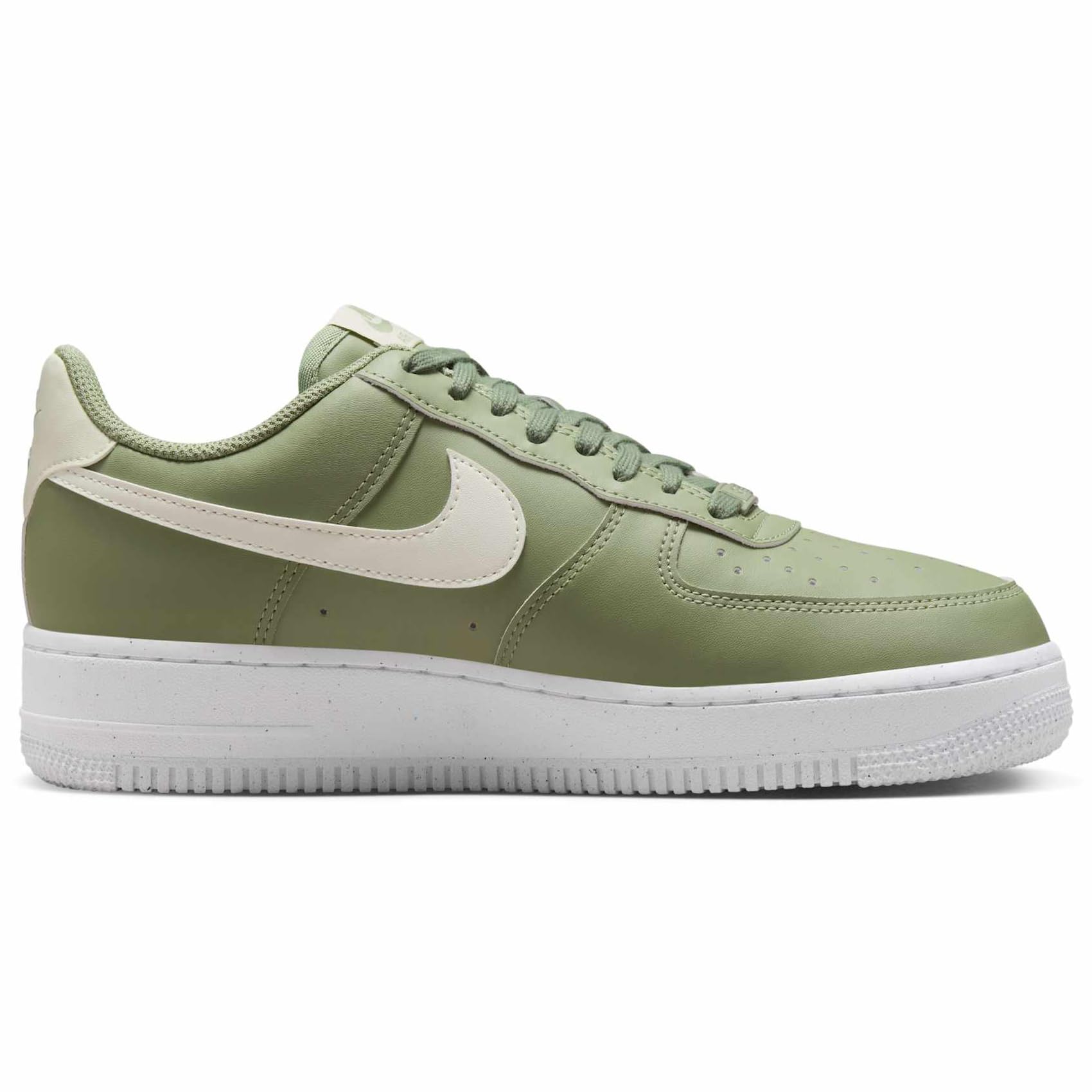 Nike Air Force 1 '07 Women's Shoes (HF5062-386, Oil Green/White/Gum Medium Brown/Sea Glass) Size 6