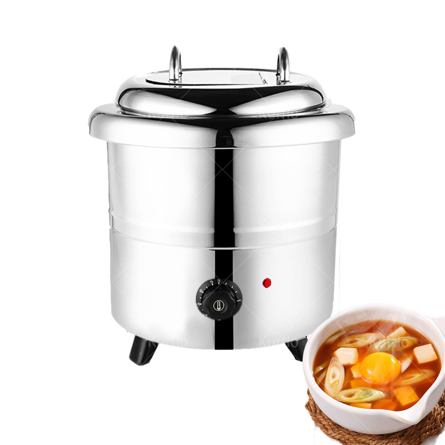 Amazon.co.jp: Kurflo スープウォーマー 13L 電気式スープウォーマー